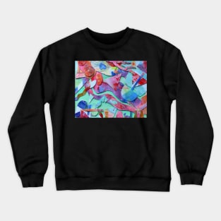 Neon Park Collage Crewneck Sweatshirt